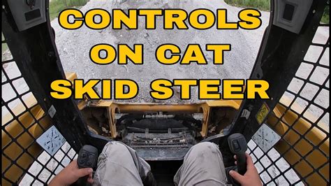 skid steer control patterns|excavating with a skid steer.